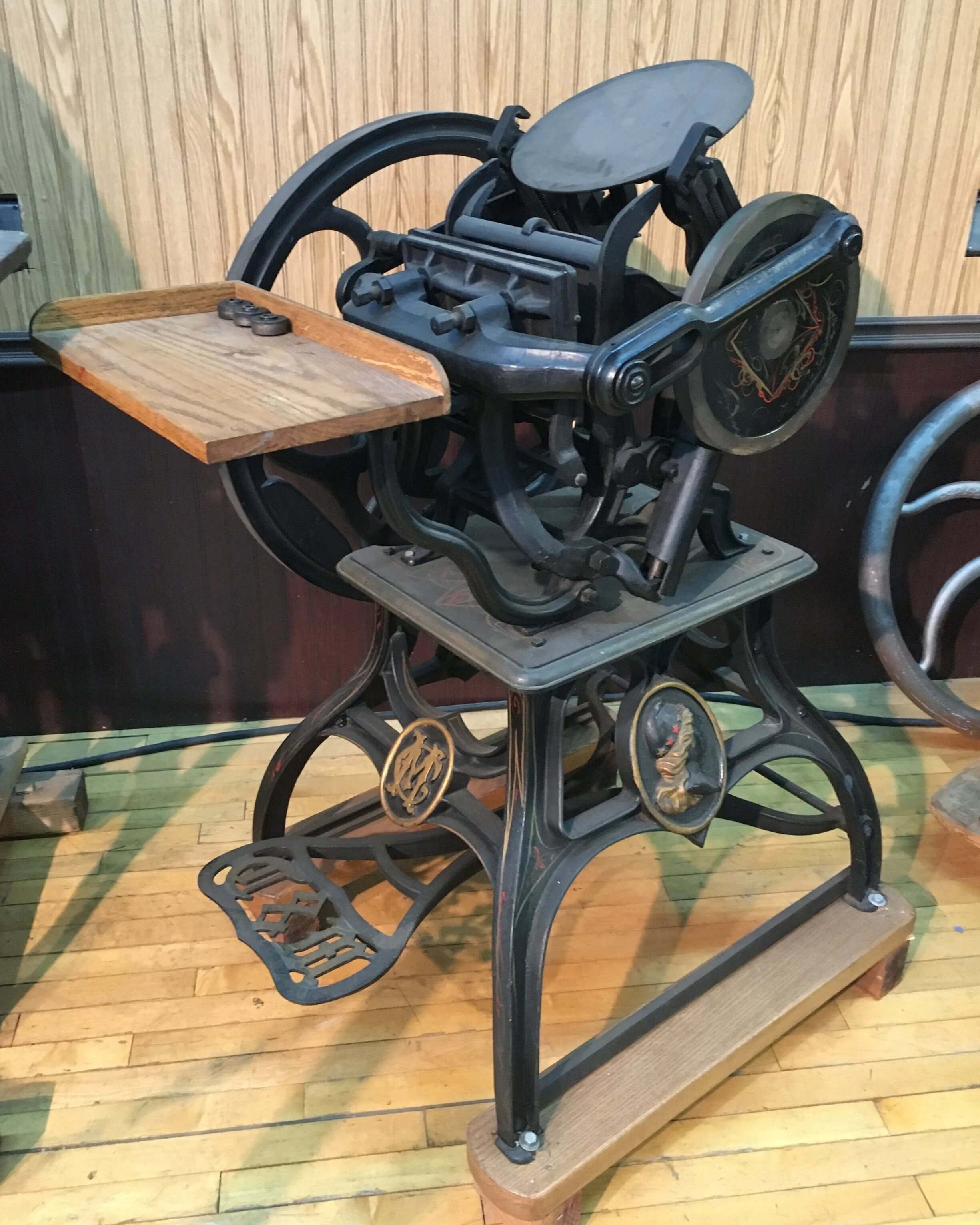 1880 C&M Columbian No 2 — International Printing Museum
